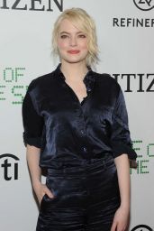 EMMA STONE at Battle of Sexes Academy Screening in New York 09/19/2017