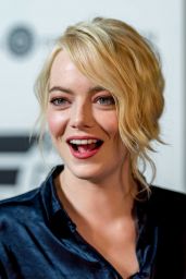 EMMA STONE at Battle of Sexes Academy Screening in New York 09/19/2017
