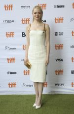 EMMA STONE at Battle of the Sexes Premiere at 2017 TIFF in Toronto 09/10/2017