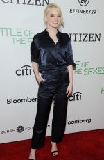 EMMA STONE at Battle of the Sexes Screening in New York 09/19/2017