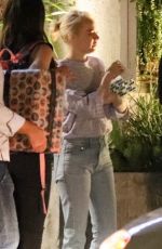 EMMA STONE at Fogo De Chao Restaurant in Beverly Hills 09/16/2017