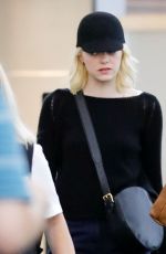 EMMA STONE at JFK Airport in New York 09/17/2017