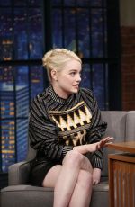 EMMA STONE at Late Night with Seth Meyers in New York 09/21/2017