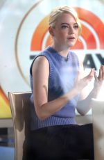 EMMA STONE at Today Show in New York 09/21/2017