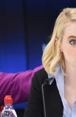 EMMA STONE at US Open Press Conference for Battle of the Sexes 09/09/2017