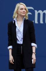 EMMA STONE at US Open Press Conference for Battle of the Sexes 09/09/2017