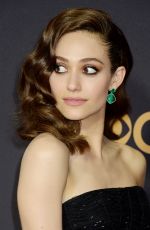EMMY ROSSUM at 69th Annual Primetime EMMY Awards in Los Angeles 09/17/2017