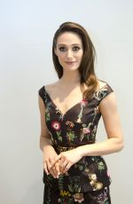 EMMY ROSSUM at Shameless Press Conference in Hollywood 09/27/2017