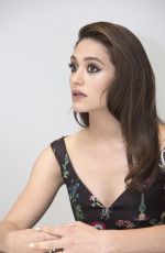 EMMY ROSSUM at Shameless Press Conference in Hollywood 09/27/2017