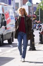 EVA HERZIGOVA Out and About in London 09/12/2017