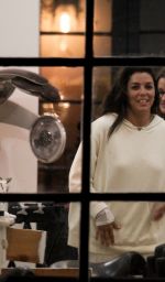EVA LONGORIA at Ken Pave Hair Salon in West Hollywood 09/21/2017