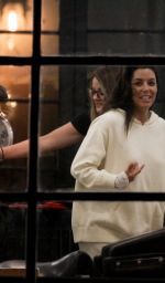 EVA LONGORIA at Ken Pave Hair Salon in West Hollywood 09/21/2017
