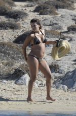 EVA LONGORIA in Bikini at Delos Beach in Greece 09/07/2017