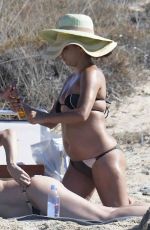 EVA LONGORIA in Bikini at Delos Beach in Greece 09/07/2017