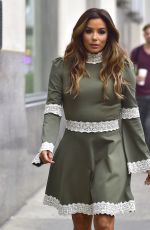 EVA LONGORIA Leaves Her Hotel in New York 09/14/2017