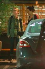 EVAN RACHEL WOOD Night Out in Studio City 09/21/2017