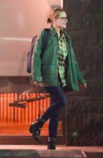 EVAN RACHEL WOOD Night Out in Studio City 09/21/2017