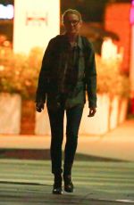 EVAN RACHEL WOOD Night Out in Studio City 09/21/2017