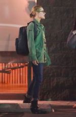 EVAN RACHEL WOOD Night Out in Studio City 09/21/2017