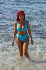 FARRAH ABRAHAM in Bikini at a Beach in Greece 09/24/2017