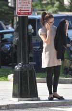 FELICITY JONES Out and About in Washington D.C. 09/15/2017
