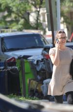 FELICITY JONES Out and About in Washington D.C. 09/15/2017