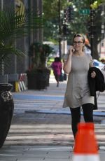 FELICITY JONES Out and About in Washington D.C. 09/15/2017