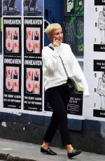 FRANKIE BRIDGE Out and About in London 09/07/2017