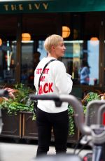 FRANKIE BRIDGE Out and About in London 09/07/2017