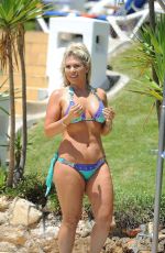 FRANKIE ESSEX in Bikini in Spain 09/10/2017