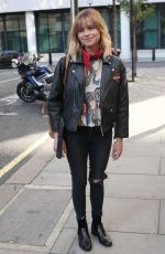 GABRIELLE APLIN Arrives at BBC Studio in London 09/02/2017