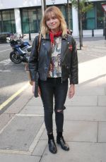 GABRIELLE APLIN Arrives at BBC Studio in London 09/02/2017