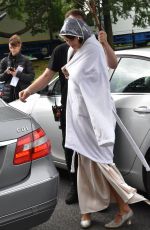 GEMMA ARTERTON adn ELIZABETH DEBICKI on the Set of Vita and Virginia in Dublin 09/04/2017