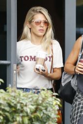 GEMMA ATKINSON and MOLLIE KING Leaves Their Hotel in London 09/23/2017