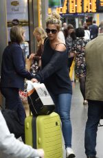 GEMMA ATKINSON at Piccadilly Train Station in Manchester 09/06/2017