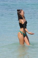 GEORGIA HARRISON in Bikini at a Beach in Ibiza 09/13/2017