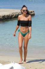 GEORGIA HARRISON in Bikini at a Beach in Ibiza 09/13/2017