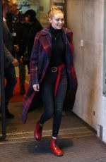 GIGI HADID Arrives at BBC Radio One in London 09/18/2017