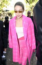 GIGI HADID Arrives at Fendi Fashion Show in Milan 09/21/2017