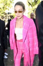 GIGI HADID Arrives at Fendi Fashion Show in Milan 09/21/2017