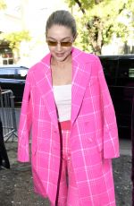 GIGI HADID Arrives at Fendi Fashion Show in Milan 09/21/2017