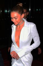 GIGI HADID Arrives at Hotel Salomon De Rothschild in Paris 09/27/2017