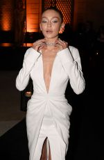 GIGI HADID Arrives at Hotel Salomon De Rothschild in Paris 09/27/2017