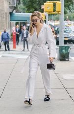 GIGI HADID Arrves at Tom Ford Fashion Show at New York Fashion Week 09/06/2017