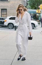 GIGI HADID Arrves at Tom Ford Fashion Show at New York Fashion Week 09/06/2017
