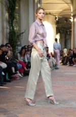 GIGI HADID at Alberta Ferretti Fashion Show at Milan Fashion Week 09/20/2017