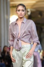 GIGI HADID at Alberta Ferretti Fashion Show at Milan Fashion Week 09/20/2017