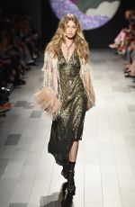 GIGI HADID at Anna Sui Runway Show at New York Fashion Week 09/11/2017