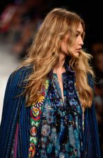 GIGI HADID at Anna Sui Runway Show at New York Fashion Week 09/11/2017