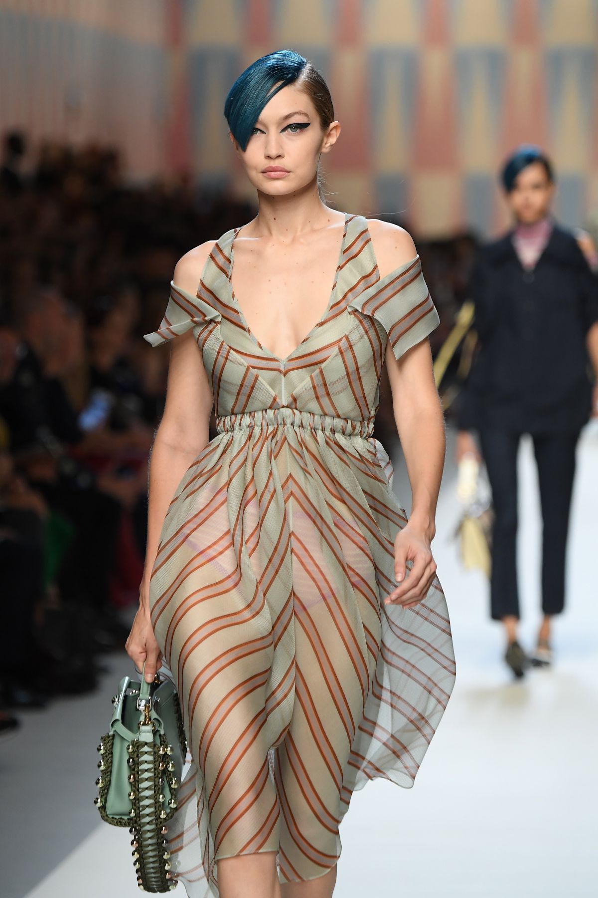 GIGI HADID at Fendi Fashion Show at Milan Fashion Week 09/21/2017 GIGI HADID at Fendi Fashion Show at Milan Fashion Week 09/21/2017